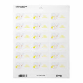 **COOK, CHEF OF BAKER** ETIKET VOOR TERUGKEERADRES (Full Sheet)