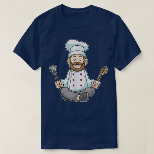 Cook Chef pet Koken schort T-shirt (Design voorkant)