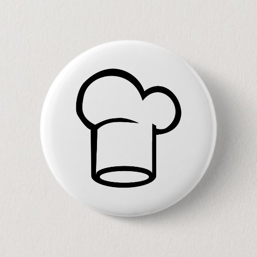 Cook - Chef Ronde Button 5,7 Cm (Voorkant)