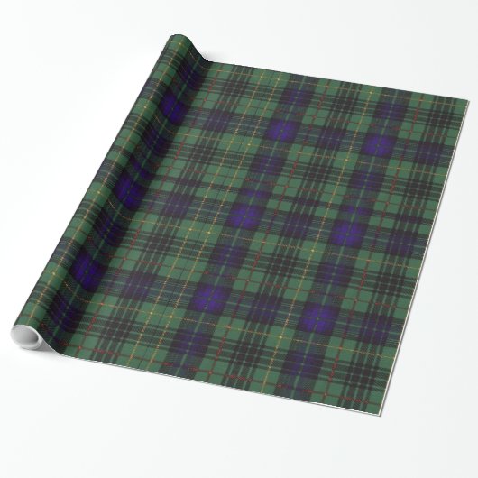 Cook clan Pset Scottish kiltartan Cadeaupapier (Uitgerold)