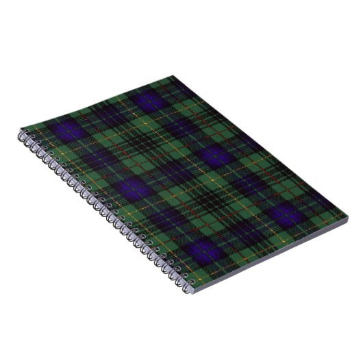 Cook clan Pset Scottish kiltartan Notitieboek (Rechterzijde)