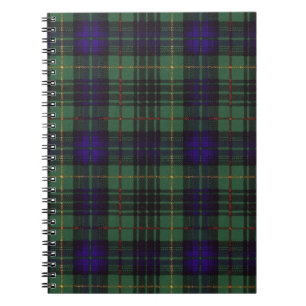 Cook clan Pset Scottish kiltartan Notitieboek