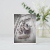 Cook County Building Statue Briefkaart (Staand voorkant)