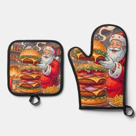 🔥 Cook, Create & Conquer the Kitchen in Style! 🔥 Ovenwant & Pannenlap Set (Voorkant)