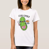 Cook-cumber Grappige komkommerwoordspeling T-shirt (Voorkant)