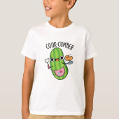 Cook-cumber Grappige komkommerwoordspeling T-shirt (Voorkant)