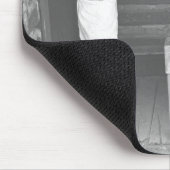 Cook die naar een cowboy speelkaarten kijkt 2 muismat (Hoek)