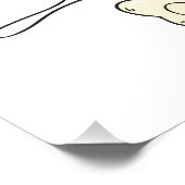 Cook Eat Slaap Herhaal Poster (Hoek)