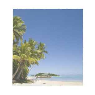 Cook Eilanden, Aitutaki. Polynesische kano tour na Notitieblok