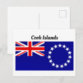 Cook Eilanden Briefkaart (Voorkant / Achterkant)