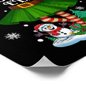 Cook Elf Squad Xmas Women Girls Mom Christmas Fami Poster (Hoek)