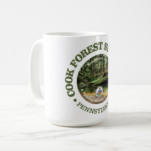 Cook Forest SP Koffiemok (Voorkant links)