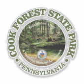 Cook Forest SP Sticker (Voorkant)
