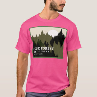 Cook Forest State Park Pennsylvania Forest Sunrise T-shirt