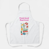 Cook good feel good Aprons Schort (Voorkant)