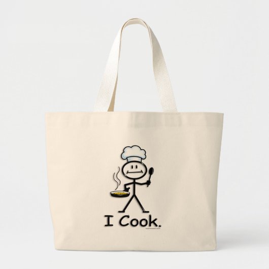Cook Grote Tote Bag (Voorkant)