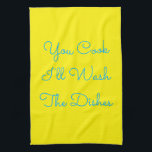 Cook, ik wast de kleren. theedoek<br><div class="desc">De perfecte deal. Deel de verantwoordelijkheden!</div>