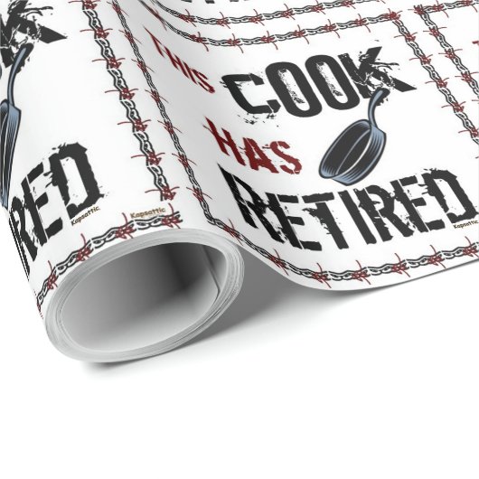 Cook in ruste cadeaupapier (Rol Hoek)