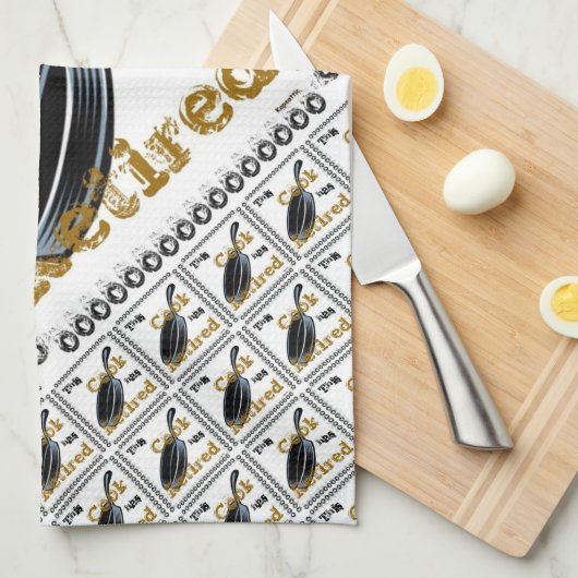 Cook in ruste theedoek (Quarter Fold)