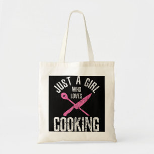 Cook is gewoon een meisje dat van het koken van Ch Tote Bag