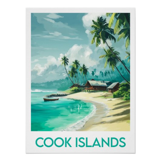 Cook Islands Poster (Voorkant)
