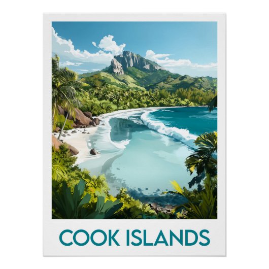 Cook Islands Poster (Voorkant)