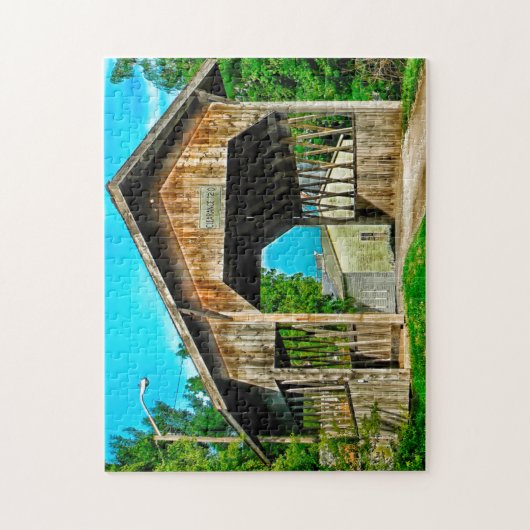 Cook Johnson County Nebraska. Legpuzzel (Verticaal)