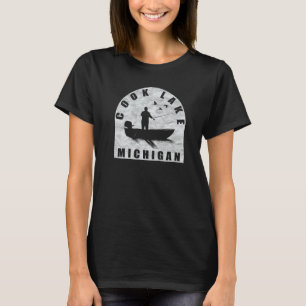 Cook Lake Vissen Michigan T-shirt