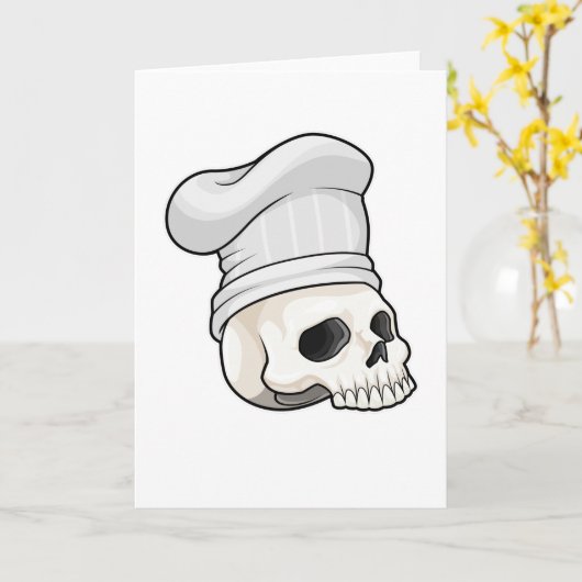 Cook met pet op de borst kaart (Gele Bloem)