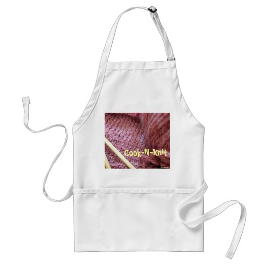 Cook-N-Knit Standaard Schort (Voorkant)