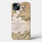 COOK: NEWFOUNDLAND, 1763 Case-Mate iPhone CASE (Achterkant)