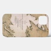 COOK: NEWFOUNDLAND, 1763 Case-Mate iPhone CASE (Achterkant (horizontaal))