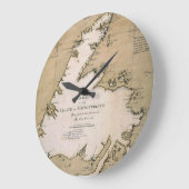 COOK: NEWFOUNDLAND, 1763 GROTE KLOK (Hoek)