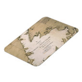 COOK: NEWFOUNDLAND, 1763 MAGNEET (Linkerzijde)