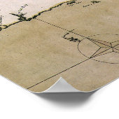 COOK: NEWFOUNDLAND, 1763 POSTER (Hoek)