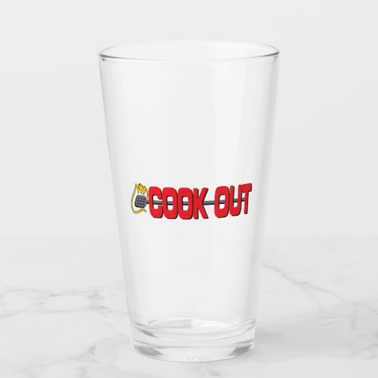 Cook Out (restaurant) Glas (Voorkant)