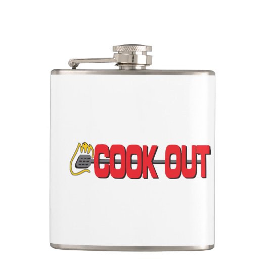 Cook Out (restaurant) Heupfles (Voorkant)