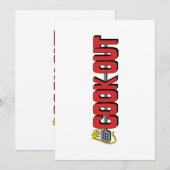 Cook Out (restaurant) Save The Date (Voorkant / Achterkant)