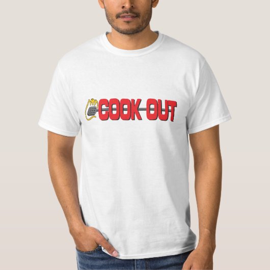 Cook Out (restaurant) T-shirt (Voorkant)