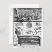 Cook, Pastrycook, Caterer Briefkaart (Voorkant / Achterkant)