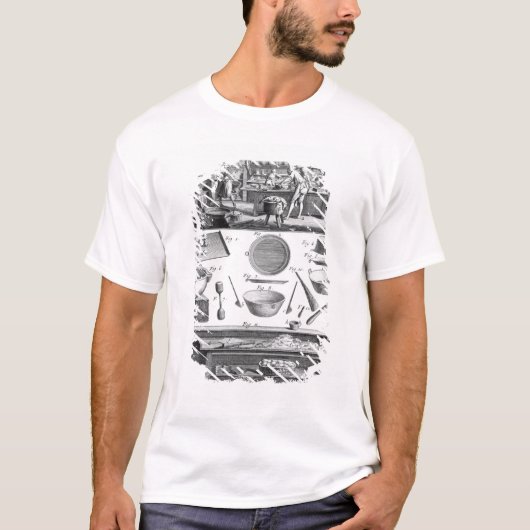 Cook, Pastrycook, Caterer T-shirt (Voorkant)