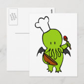 Cook samen met Cthulhu Briefkaart (Voorkant / Achterkant)