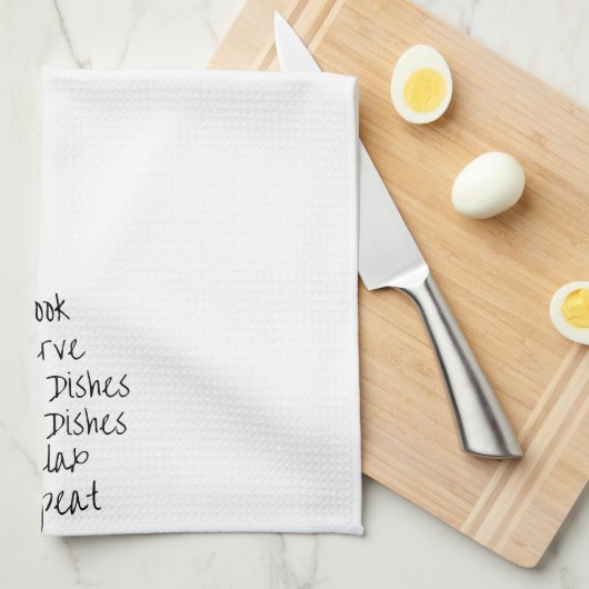 Cook Serve Wash Dry Dish Kitchen Hand Towel Theedoek (Quarter Fold)