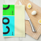 Cook Squares Periodic Table Design of Elements Theedoek (Quarter Fold)