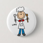 Cook Stick Figuur Button (Voorkant)