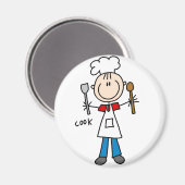 Cook Stick figuur magneet (Voorkant / Achterkant)