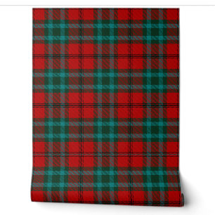 Cook Tartan Plaid Schotse Clan Behang