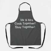 Cook Together Couples Schort (Voorkant)