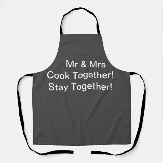 Cook Together Couples Schort (Voorkant)