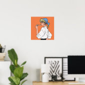 Cook with a Pearl Earring Poster (Thuiskantoor)